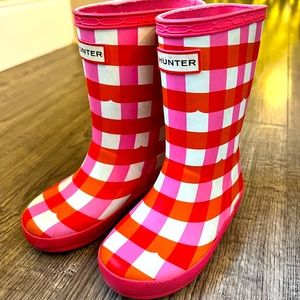 Hunter Boots toddler girls US 8/9, UK 7